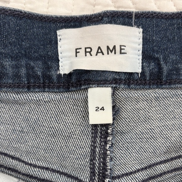 Frame Denim Deep Blue Flare Jeans - Picture 2 of 5